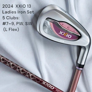 Dunlop XXIO 13 Ladies Iron Set 5pcs (#7–9, PW, SW) MP1300L L-Flex Women Bordeaux - Picture 1 of 8