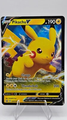 Pikachu V - SWSH061 - SWSH: Sword & Shield Promo Cards (SWSD) - Image 1 of 2