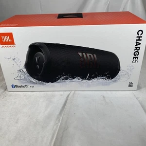 JBL Charge 5 Tragbares Lautsprechersystem - Schwarz - Bild 1 von 5