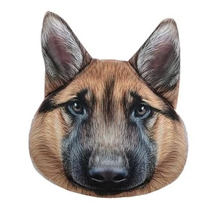 3D Dog Pillow Colorful Print Throw Pillow Animal Accent Pillow Pet Vivid - Picture 1 of 7