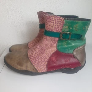 Spring Step L'Artiste Botines Cremallera Q Indigo Mujer Talla EU 41 (US 10) Artísticos - Imagen 1 de 7