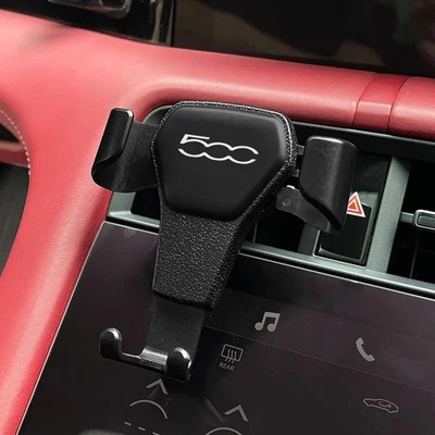 Supporto Telefono Smartphone per Auto a Bocchetta Aria Per Fiat 500 500X 500L - Immagine 1 di 4