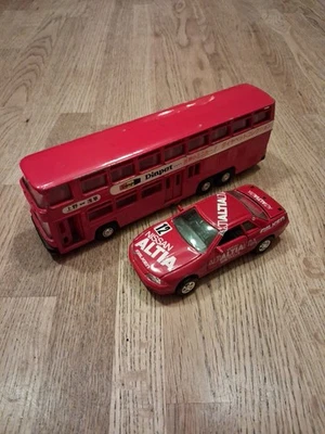 2 x Diapet Yonezawa Toys (Japan) - Nissan Skyline GTR / Double Decker Bus - Image 1 of 4
