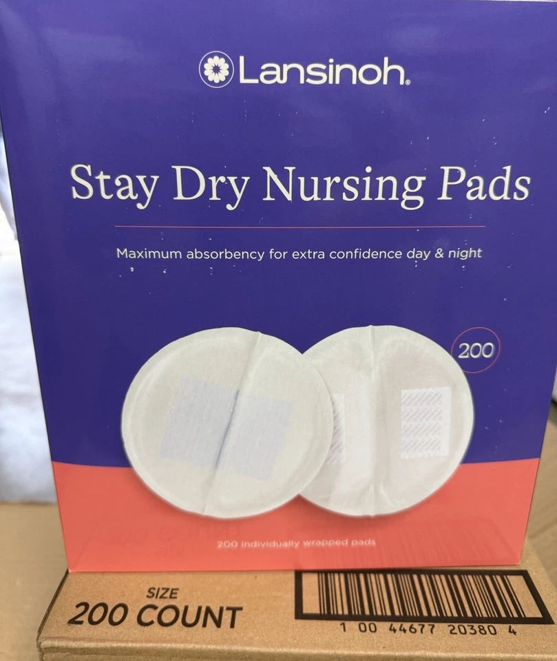 Lansinoh 20370 Stay Dry Disposable Nursing Pads