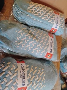 Rutschfeste Sicherheitssocken Profil Krankenhaus Grip Hausschuhe weich L Posten 3 R5 - Bild 1 von 2