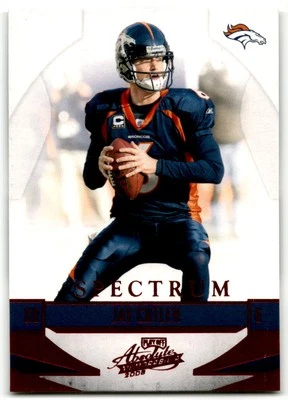 2008 Playoff Absolute Memorabilia #44 Jay Cutler Spectrum Red - Image 1 of 2