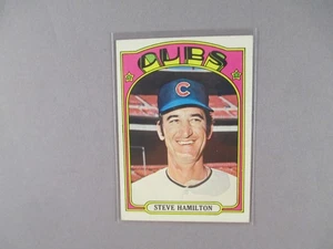 1972 Topps Baseball Hi # 766 Steve Hamilton NMT NMT+ - Picture 1 of 2