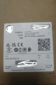 25B-D010N114 PowerFlex 525 4.0kW/5.0Hp AC Drive frequency converter ship FedEx - Picture 1 of 3