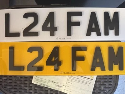 personalised number plate for sale  - Image 1 of 4