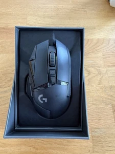 BOXED Logitech G502 Lightspeed Wireless Gaming Mouse - Black - Afbeelding 1 van 11