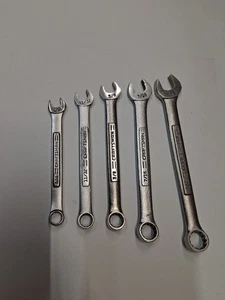 Craftsman 12pt Combination Wrench Set 1/2"3/8"7/16"11/32"5/16 Lot Of 5 - Picture 1 of 6