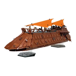 Soporte de exhibición de acrílico compatible con Lego Set 75397 - Jabba's Sail Barge™ - Imagen 1 de 4