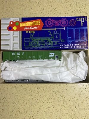 TREN ESCALA HO. KIT GÓNDOLA 40’. Burlington Northern 1350. CASA REDONDA. USA Foto 1 de 4