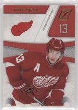 2010-11 Zenith Team Logo Die-Cut Material Pavel Datsyuk #PD