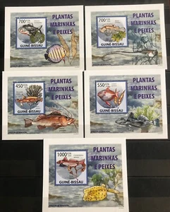 Guinea Bissau - Peces / Peces / Fauna - Sellos - MNH** ¡Al por mayor! - Imagen 1 de 1