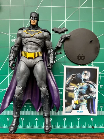 McFarlane Toys DC Multiverse Batman Rebirth Bruce Wayne Loose Complete Cover