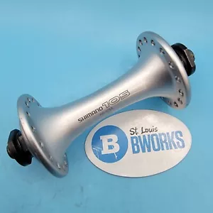 Shimano 105 Front Bike Hub QR 100mm Spacing 32 Hole HB-1055 SMOOTH BEARINGS! c24 - Picture 1 of 6