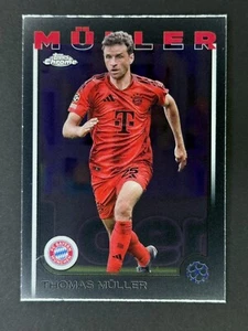 2024-25 Topps Chrome UEFA Club Competitions #99 Thomas Muller - Picture 1 of 2