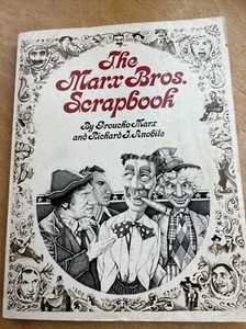 The Marx Brothers Scrapbook Groucho Marx Richard Anobile 1973 First Ed Paperback - Picture 1 of 17