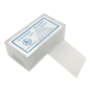 24x50 mm Microscope Glass Slides Cover Slips Blank Slides Microscope Accessories - Picture 1 of 6