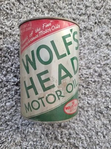 WOLFSKOPF MOTORÖL --- NEUN (9) INDV. QUART DOSEN - Bild 1 von 10