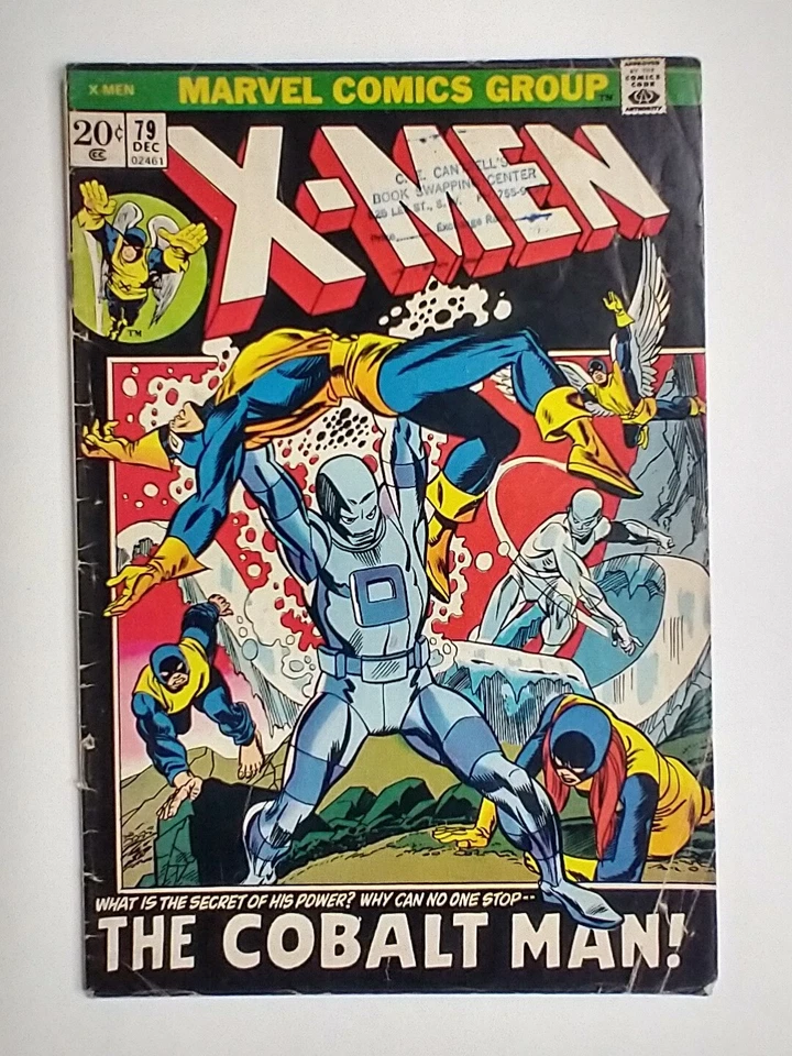 Marvel Comics X-Men #79 Reprints #31 1st Appearances Cobalt Man & Candy Southern - Image 1 of 4