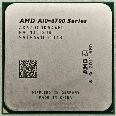 AMD AD6700OKA44HL A10-6700 3.7GHz (4.3GHz Turbo) Socket FM2 Quad-Core APU CPU - Image 1 of 2