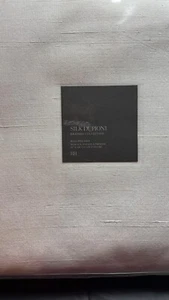 1 - Restoration Hardware Silk Dupioni Drapery RP   50" x 108" Natural - Picture 1 of 9