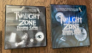 1999 TWILIGHT ZONE PREMIERE EDITION & 2000 NEXT DIMENSION ALBUM COMBO (NO CARDS) - Picture 1 of 3