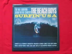 The Beach Boys Surfin' USA Vinyl Record LP Capitol SM-1890 Stereo Reissue SURF - Picture 1 of 4