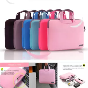 Soft Handbag Laptop Case Cover Bag For Huawei Microsoft Acer 11"12"13"15.4"15.6" - Picture 1 of 17