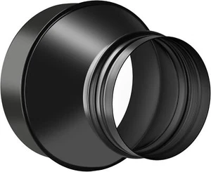 Kanaladapter, 6 bis 4 Zoll Kanalreduzierstück Inkrement Kegel HLK Kanalreduzierstück (schwarz) - Bild 1 von 10