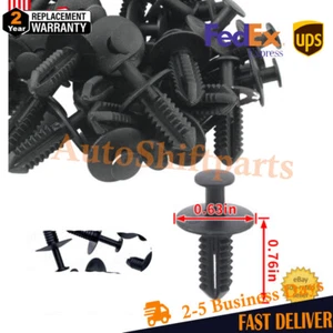 100 piezas para Mercedes Benz guardabarros forro sujetador remache retenedor clips 1249900492 - Imagen 1 de 12