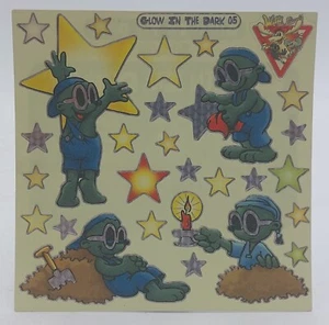 Vintage Introduct Glow in the Dark Maxi arco pegatina luminoso: topo y estrellas - Imagen 1 de 4