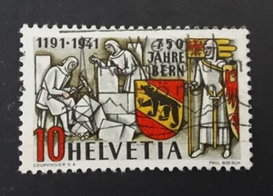 Switzerland 1941 - 750th Anniversary of Berne used stamp SG426 - Picture 1 of 1