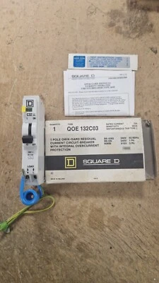 Square D 32 Amp Residual Current Breaker - QOE132C03 - Image 1 of 3