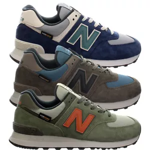 New Balance U574 Blau Braun Grün Low-Top Sneakers Freizeitschuhe CORDURA NEU - Bild 1 von 13