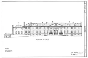 Montpelier, ein südliches koloniales Landhaus, gedruckte Architekturpläne - Bild 1 von 15