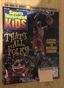 Sports Illustrated For Kids March 1999 Michael Jordan Mint With 9 MJ Cards - Picture 1 of 5