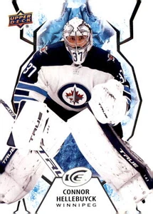 2021-22 Upper Deck Ice #53 Connor Hellebuyck - Picture 1 of 2