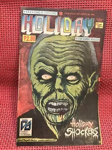 Cómics de terror Holiday Komiks 847 Devil Car Lan Medina Phils TAGALO 1985 GASI - Imagen 1 de 5