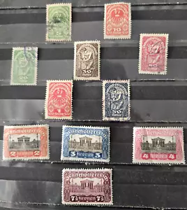 Österreich Briefmarken Lot #S5 - schöne Sammlung frühester Marken - MH gebraucht - sehr schön - Bild 1 von 3