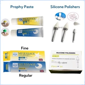 Pasta profilaxis de pulido de grano regular/fino + pulidores de silicona - Imagen 1 de 15