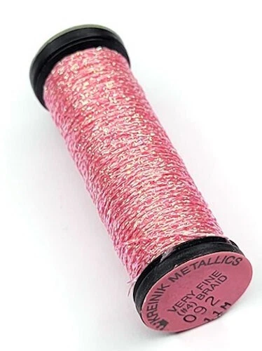 Kreinik #4 Very Fine Braid - 11M Skein - Color 092 Star Pink - Image 1 of 1
