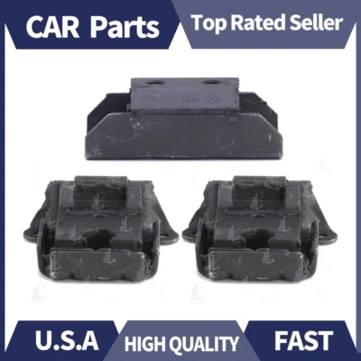 3 PCS Motor and Trans Mount Kit For Chevrolet C10 Pickup 5.7L 350 Eng 1969-1972 - Image 1 of 4
