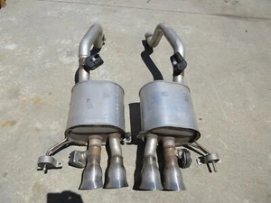 15-19 2015 c7 z06 CORVETTE MUFFLER PIPE LEFT RIGHT 84231598 84231599 82241243 - Picture 1 of 20