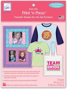 Prensa Print 'N JT-909 (paquete de 10), blanca, 8,5 X 11 pulgadas - Imagen 1 de 1