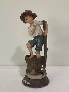 Porcelain Statue Marked By Capodimonte Porcelain Statue Marked By Giuseppe Arma - Picture 1 of 16