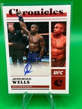 JEREMIAH WELLS - 2023 UFC CHRONICLES - RED CHRONICLES AUTO