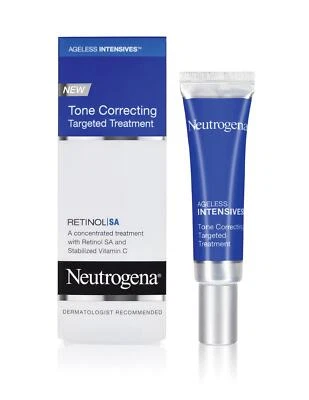 Tratamiento objetivo corrector de tono Neutrogena retinol de piel desigual SA 0,5 oz Foto 1 de 2